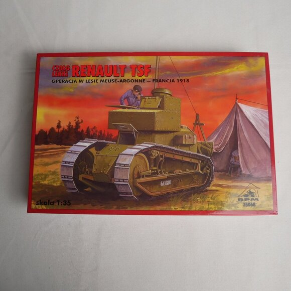 RPM Other - RPM 1/35 Renault TSF Command Tank Model Kit France 1918 Rare Kit #35068